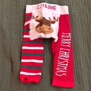 Izzy & Owie Christmas Pants, 6-12m
